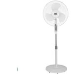 Ventilador de pie bise blanc 3 vel 45w regx43x40cm oscilante 3 aspas blancas c/remoto y temporizador