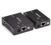 Startech.com st121hdbte extensor audio/video transmisor y receptor de señales av negro