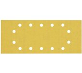 Papel de lija experto c470 con 14 orificios para swing sander, 115 x 280 mm, g 240, 10 pc.