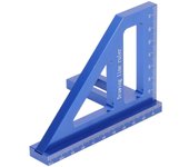 Regla de medición de ángulos de 45 a 90 grados, medición precisa y eficiente, calibre de inglete de aleación de aluminio para c
