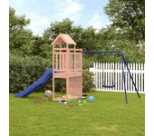 Maison exclusive - parque infantil de exterior madera maciza douglas