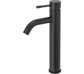 Valaz grifo de lavabo alto monomando acabado maneta luxury negro mate - serie oda