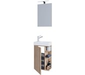 Lavabo 2 piezas mobiliario de baño espejo lumia