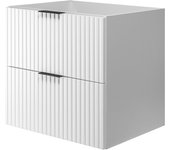 Mueble de baño, blanco mate, 60 x 57 x 46 cm