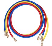 Manguera de carga de ca de 3 piezas, tubo de refrigerante de llenado de líquido de detección, 3 colores ct 360ryb r22,