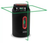 Acha nivel laser cruz lata 360º 40 m.
