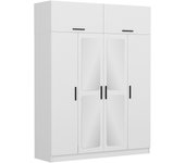 Armario kale-3094 blanco 180x235x52 cm
