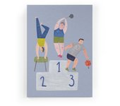 Lienzo 60x40 impresión deportes de amor