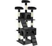 Tectake rascador para gatos 170 cm
