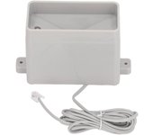 Medidor de volumen de lluvia con sensor inalámbrico, colector de agua de lluvia con drenaje automático, interfaz rj11, pluviómetro, estación meteoroló