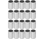 20 piezas de cubierta de aluminio para manguera de aire acondicionado, cubierta de junta de aire acondicionado de gran resistencia para automóvi