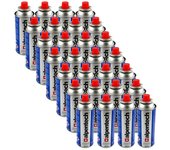 Paquete de 28 cartuchos de gas butano alpentech 250 g botella de gas un2037 para estufas y desbrozadoras