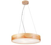 Lamkur plafón colgante cilíndrico pino, 3x e27