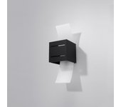 Sollux loreto - 1 pared de luz gris claro, g9