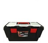 Caja para herramientas 19' bricolaje con bandeja extraible 47x24x22cm