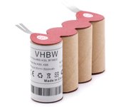 Vhbw 1x batería compatible con kärcher k85, k50 aspiradora (1500 mah, 4,8 v, nimh)