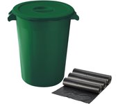 Wellhome reciclo cubo de basura 100l con 30 bolsas de basura
