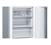 Bosch serie 4 kgn39ijea nevera y congelador independiente 368 l e gris