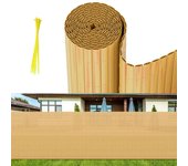 Canisse de pvc canisse de pvc para jardín balcón terraza. valla cortavientos para balcones bambú 180 x 900cm
