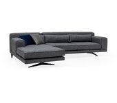 Sofá rinconera jivago izquierdo chl-2r gris