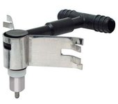 Bebedero automatico de gota + tee para conejos en acero inoxidable
