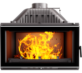 Inserto para estufa de leña - w16 (16,3 kw) eco