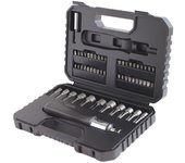 Black+decker a7218-xj - kit con 53 piezas para atornillar. incluye atornillador de carraca