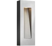 Elstead luna led 2 ljus utomhusvägglampa titan ip44