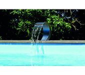 Cascada mamba s-led de acero inoxidable 7504632 ubbink
