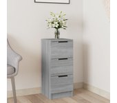 Aparador | aparador de comedor | armario de cocina de madera contrachapada gris sonoma 30x30x70 cm cfw53433