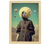 Nacnic poster sombreros de lujo en estilo surrealismo cinematográfico ilustraciones y grabados de historieta abstracta para a3 marcos madera