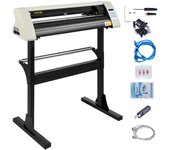 Cortadora de vinilo vevor, máquina cortadora de vinilo de 28 pulgadas, máquina cortadora de plotter de vinilo con alimentación de papel de 720 mm