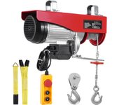 Succebuy el polipasto eléctrico, con una capacidad elevación 2640 libras, es un cabrestante eléctrico con control remoto con cable de 230 v y 14 pies