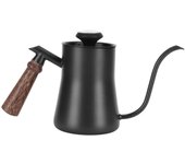 Cafetera de mano colgante de 650 ml, duradera, de acero inoxidable, tipo de goteo goosen