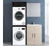 Panel de ducha multifunciã³n con cascada modelo cascade 00 acabado acero inoxidable - cepillado
