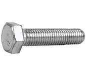 Tornillo hexagonal 933 10x30 zinc sin tuerca 8.8