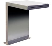 Cascada straight para piscina | acero inoxidable aisi-316 | diseño moderno y resistente | juego de agua para spa