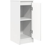 Aparador | aparador de comedor | armario de cocina blanco 29,5x34x76 cm madera de ingeniería cfw12649