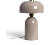 Ledkia lámpara de mesa metal dhanuk topo