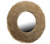 Espejo nido rattan