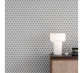 Azulejo porcelánico penny glossy ash 31 x 31 cm (0.88 m2/cj)