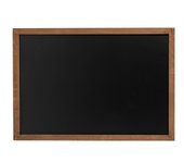 Pizarra de madera negra 130x3x90 cm