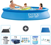 Paquete de piscina - intex - alrededor - 305x305x61 cm + accesorios a866