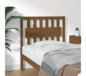 Vidaxl cabecero de cama madera maciza pino marrón miel 95,5x4x100 cm