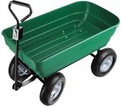 Tectake carrito de mano con función basculante