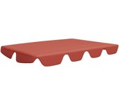 Dosel de repuesto columpio jardín terracota 150/130x105/70 cm