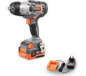 Atornillador de impacto sin cable de 20v - fuxtec - fx-e1iw20 set con 1 batería de 4ah, 1 cargador de 1a