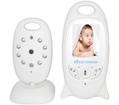 Monitor de bebé cámara de vídeo videoportero para bebé audio inalámbrico comunicación bidireccional sensor de temperatura de 2,4 ghz visión nocturna p