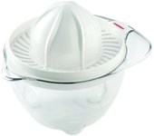Leifheit comfortline prensasde cítricos plástico transparente, blanco