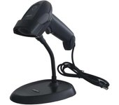 Lector de código de barras 1d approx appls11as/ usb/ incluye soporte